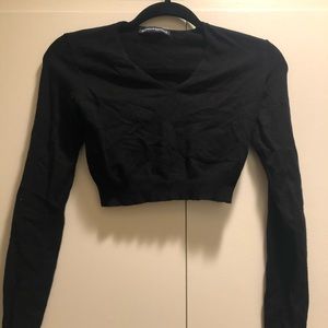 Brandy cropped sweater